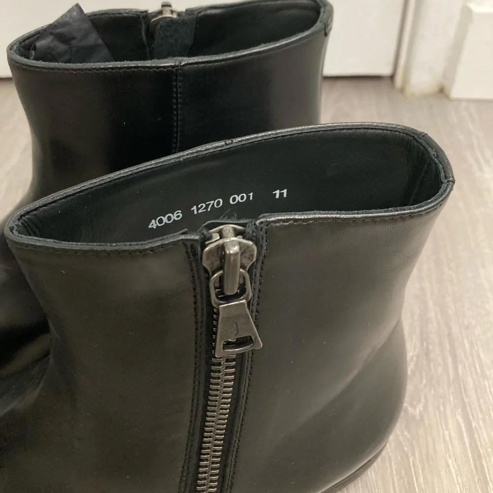 John Varvatos collection lewis slant zip Boot. Size 11 - Picture 4 of 11